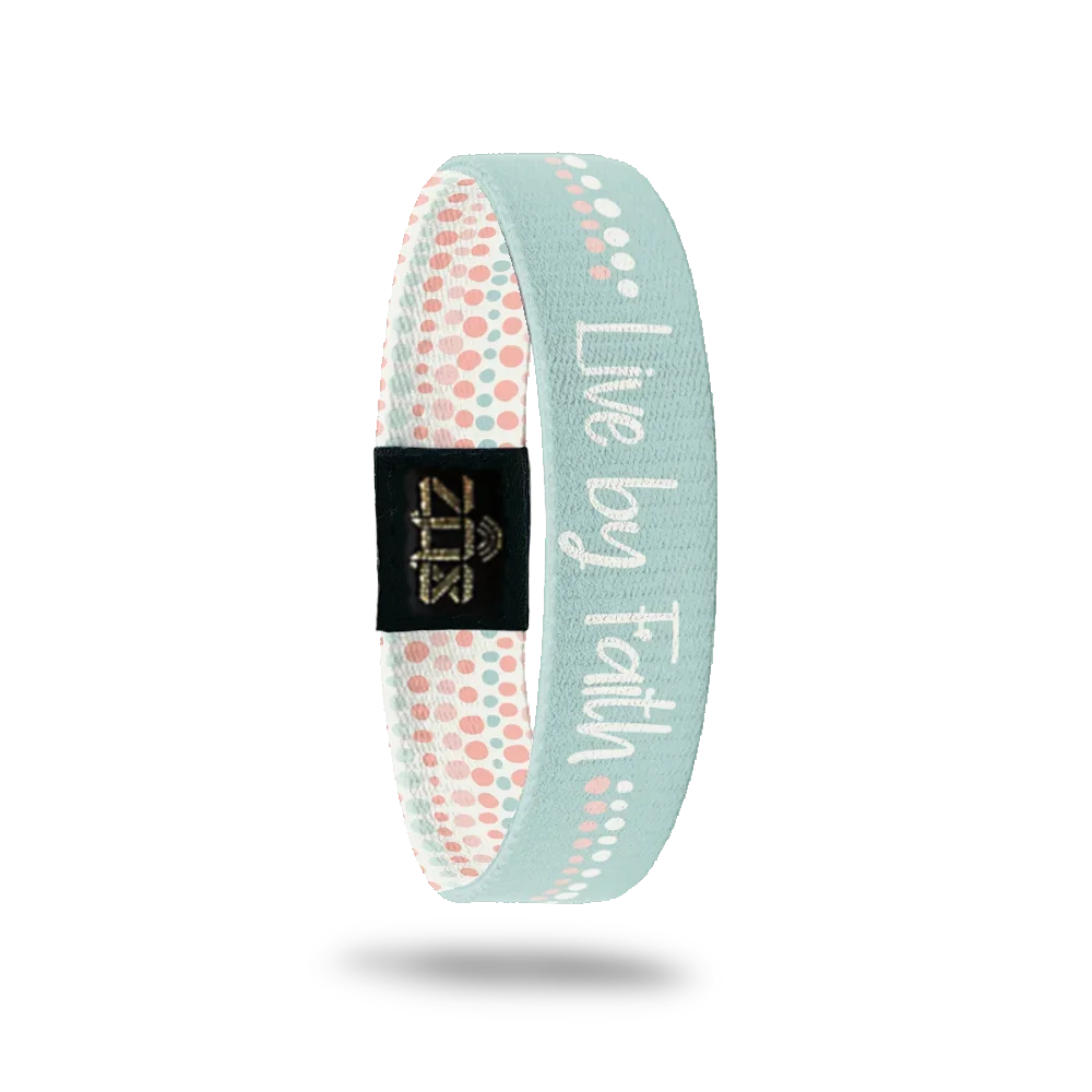 Live By Faith - Daily Bible Verse Bracelet