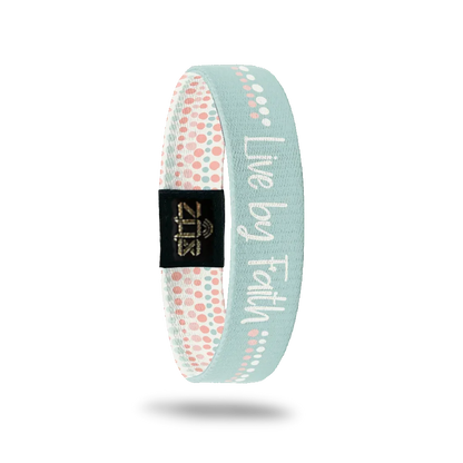 Live By Faith - Daily Bible Verse Bracelet