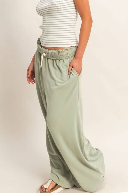 Hyfve DZ26A684 Wide Leg Sweatpants