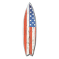 SURF BOARD WALL ACCENT US FLAG VERTICAL OR HORIZONTAL