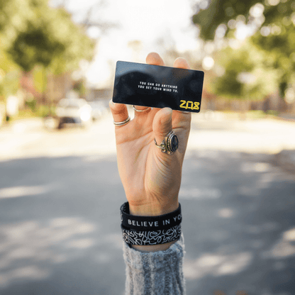Believe In Yourself Interactive Affirmation Bracelet