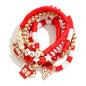 442553 Set Of Seven "Game Day" Heishi Beaded Bracelet Featuring Charms