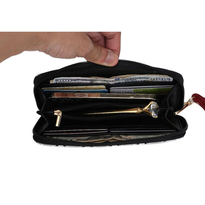 MKF Yuliana Circular M emblem Satchel Bag by Mia K