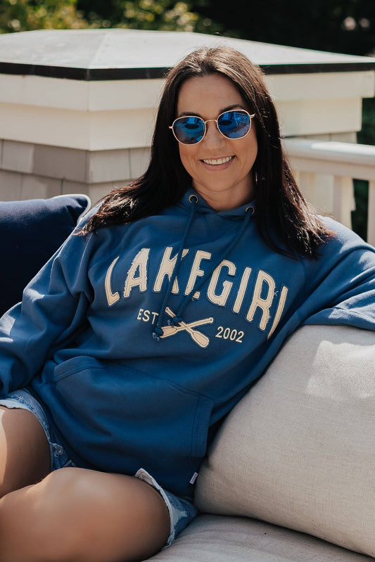 Sanded Fleece Hooded Sweatshirt in Shadow