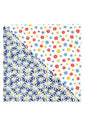 BS0041 Multi Color Floral Print Bandana