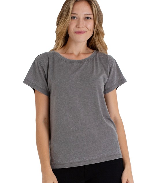 Ladies Boxy Loose Fit Tee