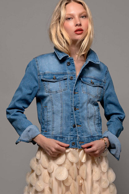 Classic Denim Trucker  Jean Jacket