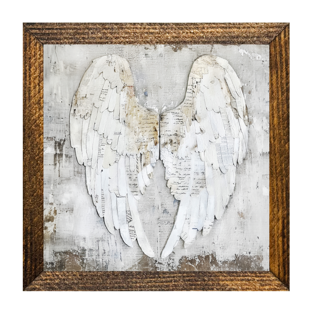 TIMBERLAND FRAME "BLESS YOUR HEART SERIES" ANGEL WINGS 3