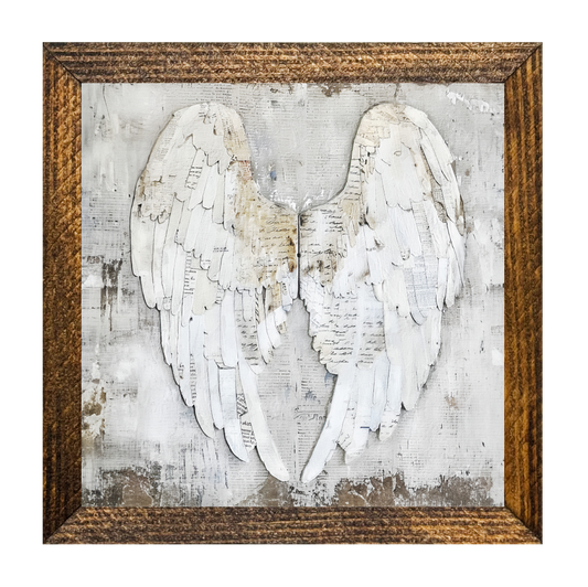 TIMBERLAND FRAME "BLESS YOUR HEART SERIES" ANGEL WINGS 3