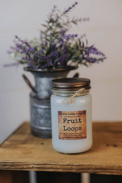 Fruit Loops Candle