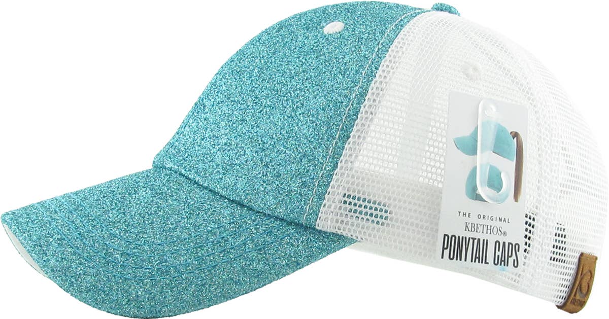 Glitter Meshback Baseball Cap
