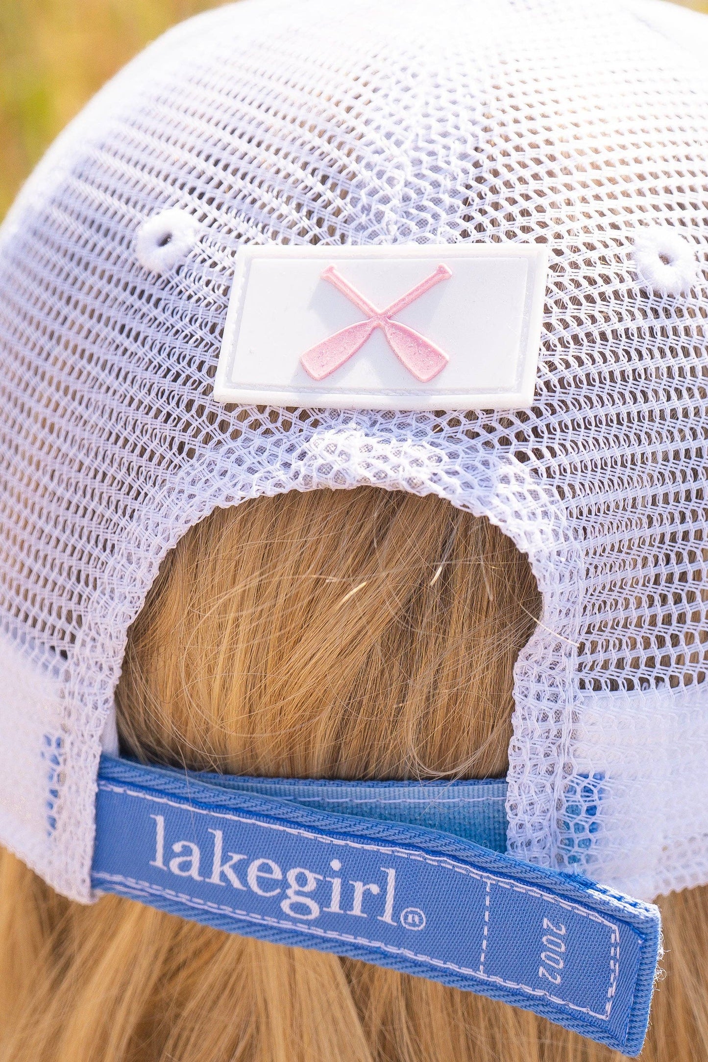 Jeannie Mesh Cap in Peri hat