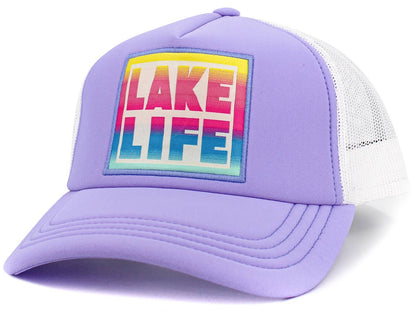 Lake Life Meshback Ballcap: LPUR