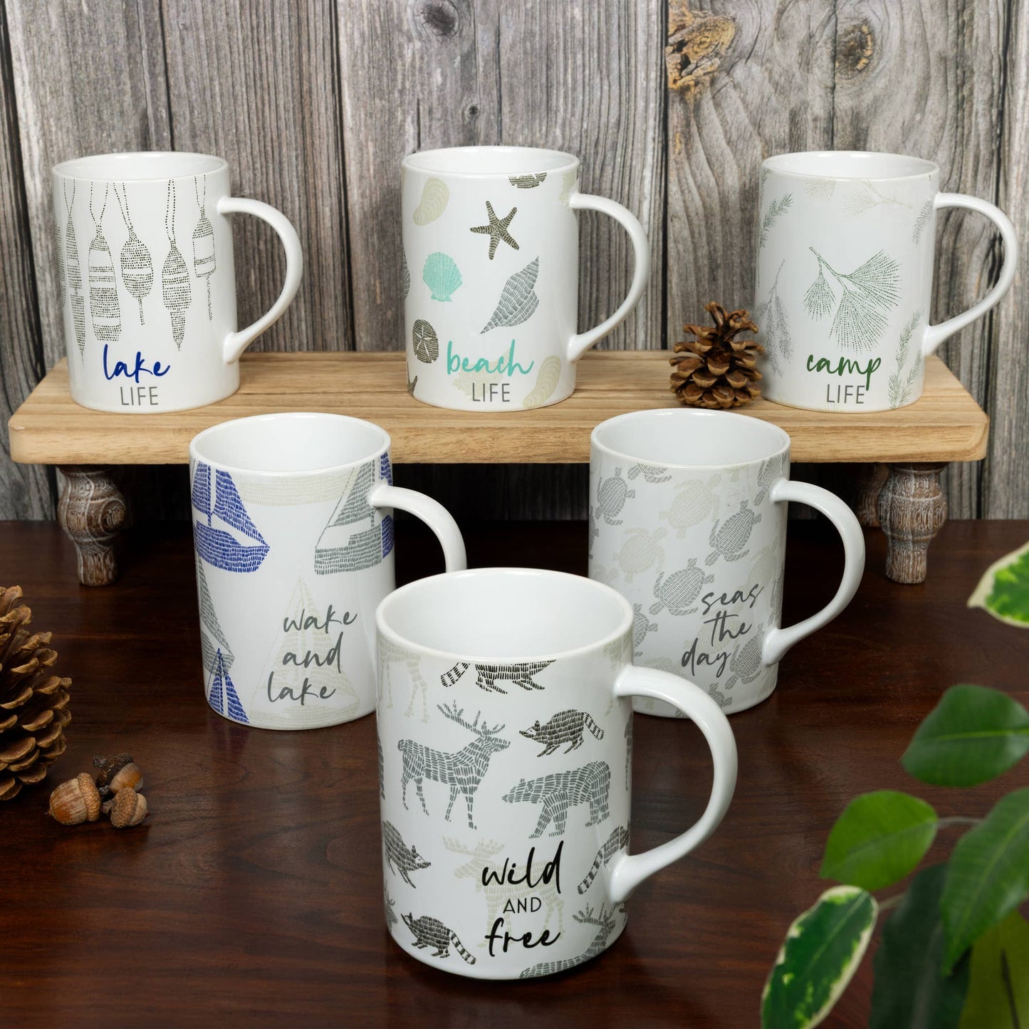 Wake and Lake - 18 oz Mug