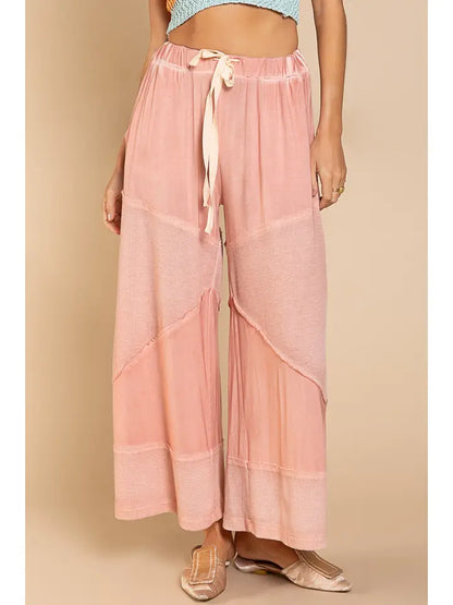 Loose Knit Culotte Pants