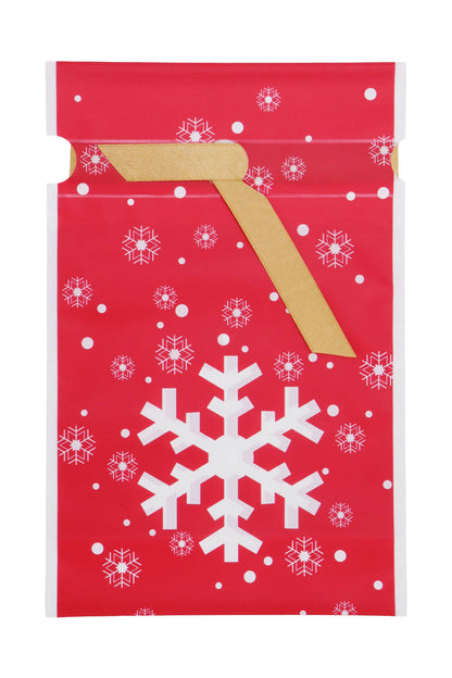 Christmas Drawstring Plastic Treat Bag - 48 Pcs