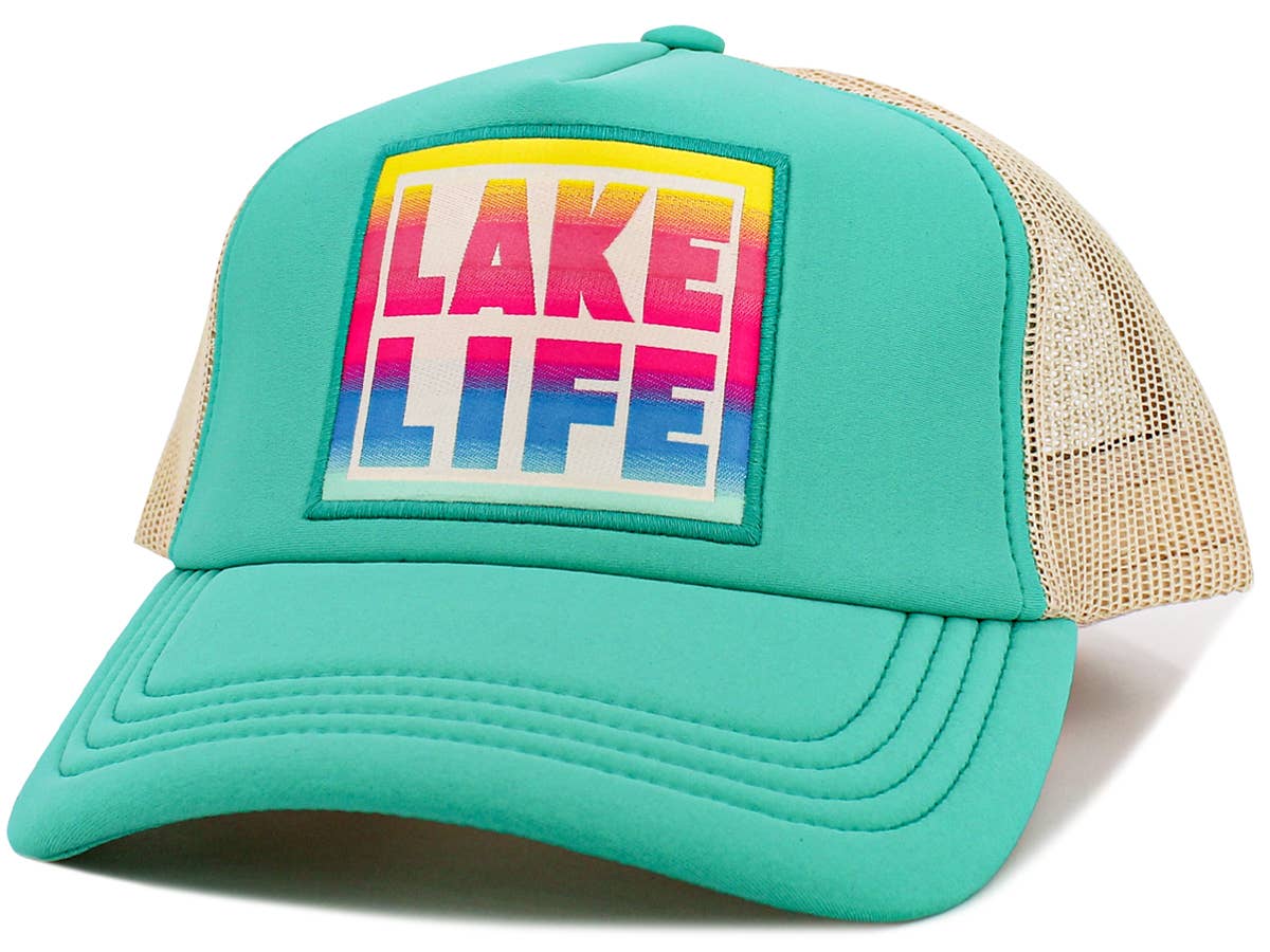 Lake Life Meshback Ballcap: LPUR