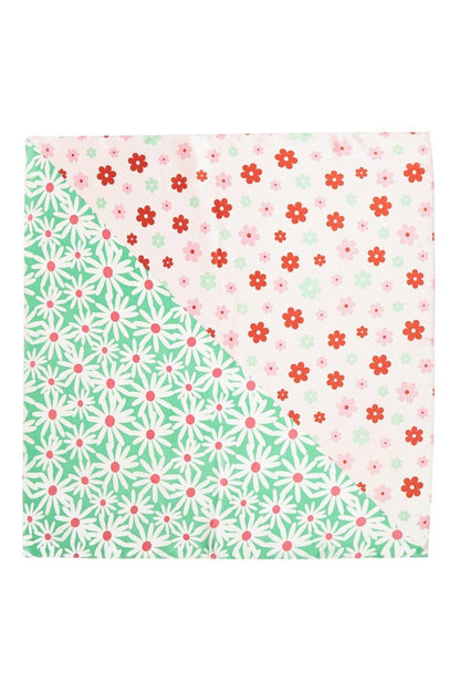 BS0041 Multi Color Floral Print Bandana