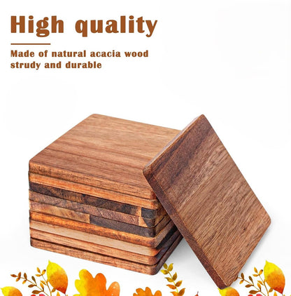 Acacia Wood Coasters