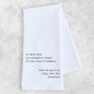Voice Of Reason - Funny Tea Towel - Friendship