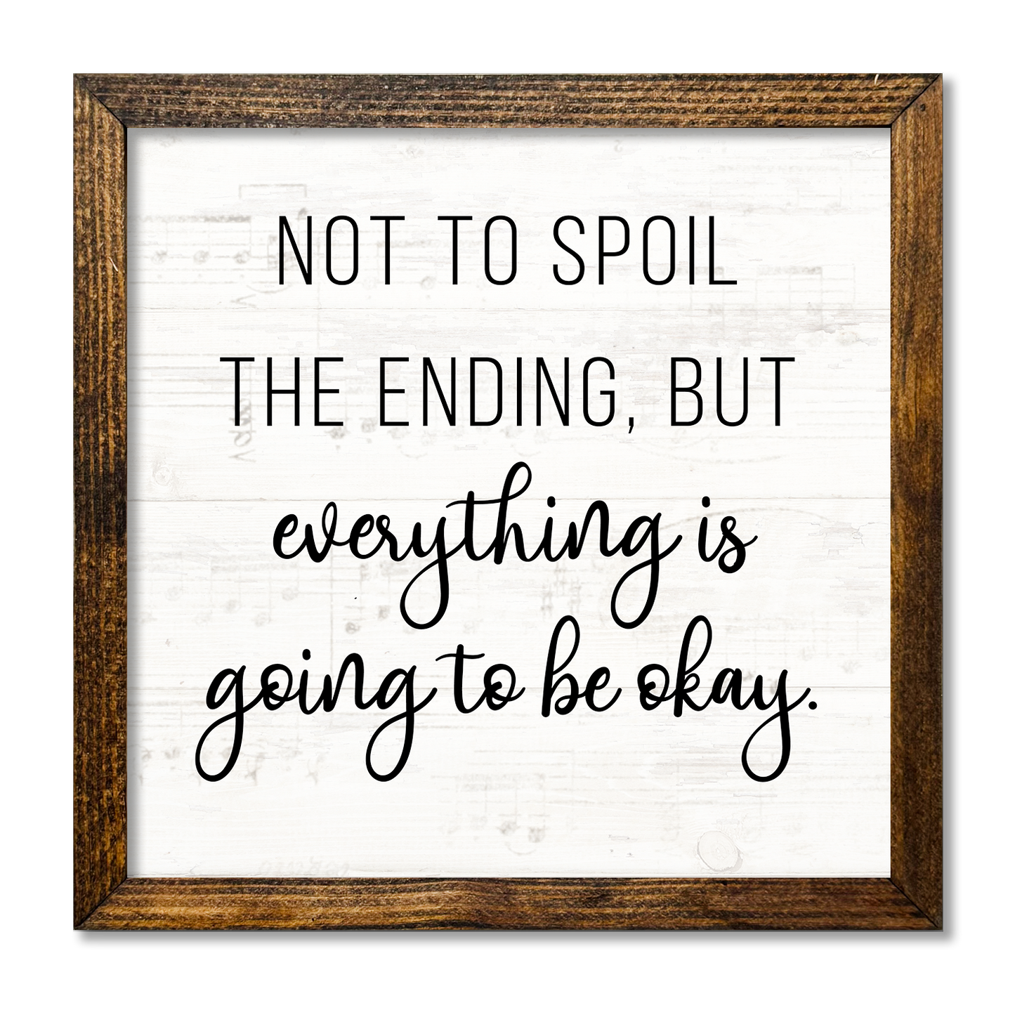 TIMBERLAND FRAME EVERYTHING IS GOING TO BE OKAY WHITE