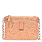 BGT15944 Cork Crossbody Bag: Peach