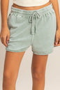 Hyfve DZ26A266 Relaxed Drawstring Shorts