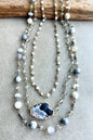 Florence Necklace Grey