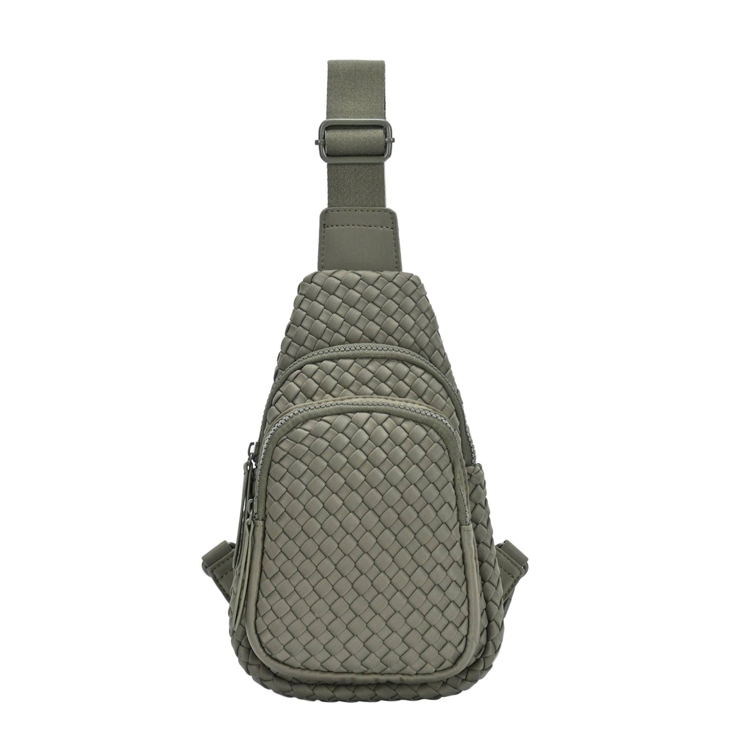 BGW7308 Marie Neoprene Woven Sling Bag