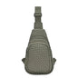 BGW7308 Marie Neoprene Woven Sling Bag