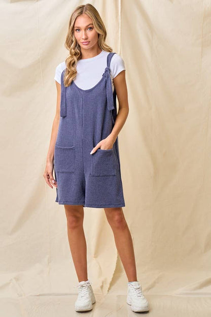 LMR5563-Time to Rock that ribbed romper