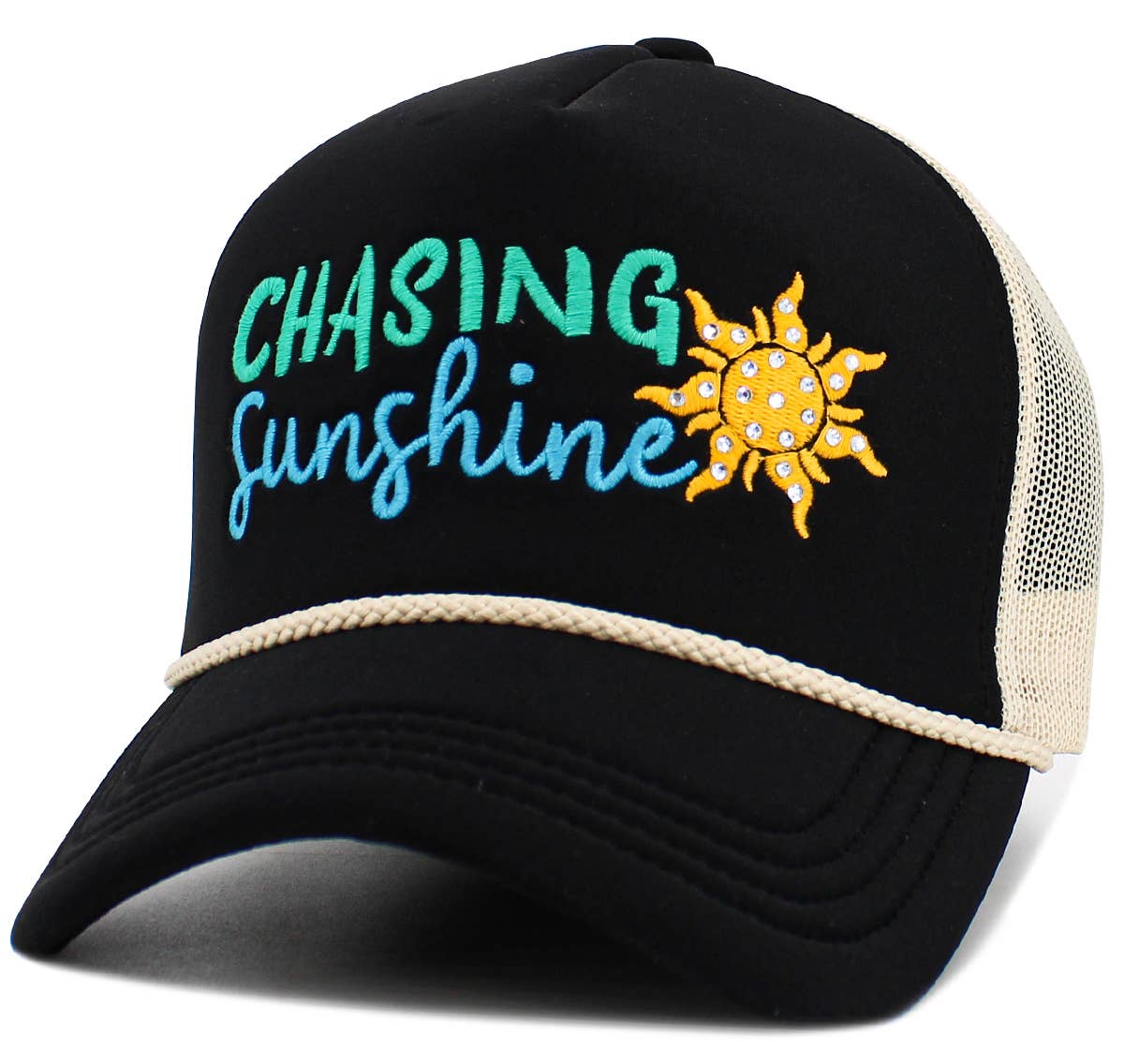 Chasing Sunshine Foam Trucker Mesh Cap