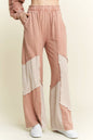 Mineral Wash WaveKnit Jacquard Pants HP6104