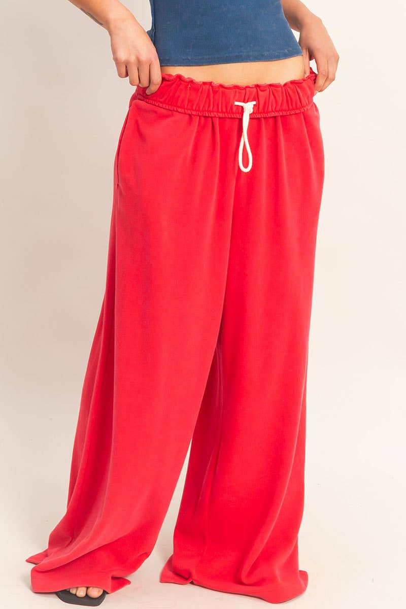 Hyfve DZ26A684 Wide Leg Sweatpants