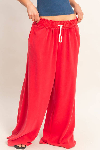 Hyfve DZ26A684 Wide Leg Sweatpants