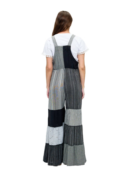 Yak & Yeti Spring/Summer Patchwork Overall Jumpsuit