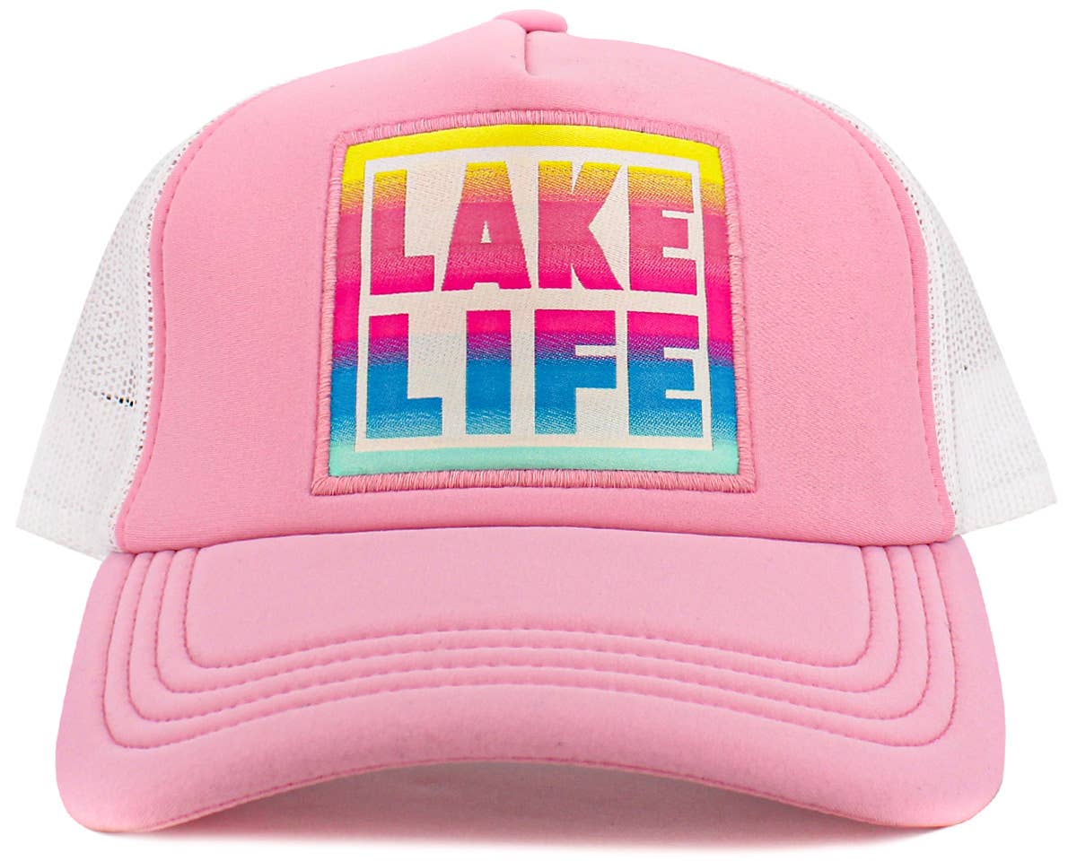 Lake Life Meshback Ballcap: LPUR