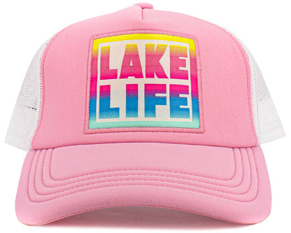 Lake Life Meshback Ballcap: LPUR