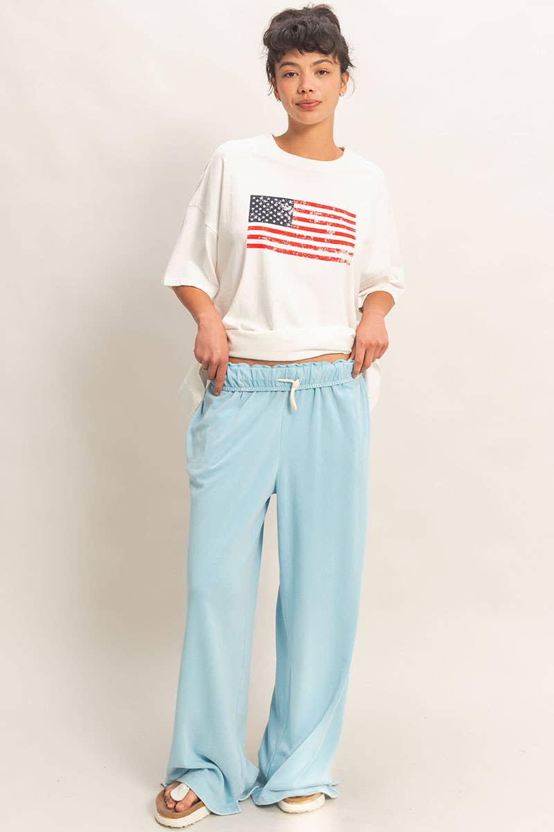 Hyfve DZ26A684 Wide Leg Sweatpants