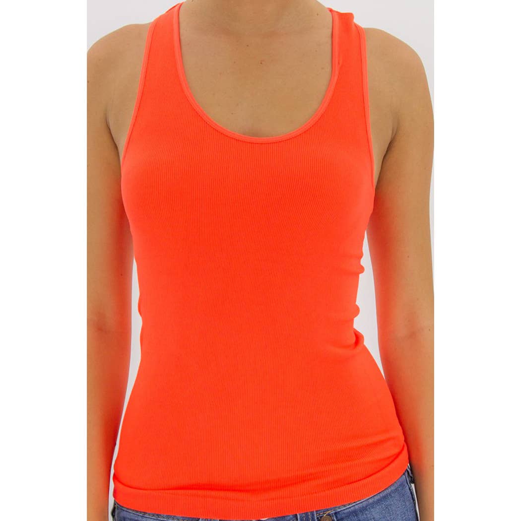 Happy Place Lake of the Ozarks Ribbed Racerback Tank Top