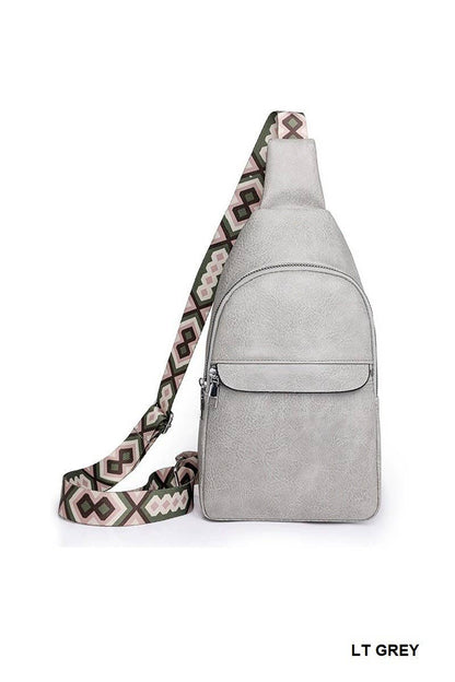 Guitar Strap Crossbody Chest Sling Bag
