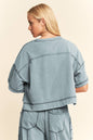 Davi & Dani Mineral Washed Barrel Pants