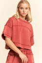 Davi & Dani Mineral Washed Barrel Pants