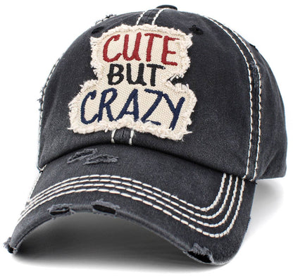 Cute But Crazy Vintage Ballcap