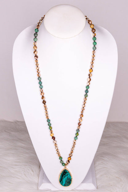 Sabrina Necklace in Jade