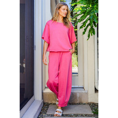 Rae Mode Mineral Washed Boxy Tee T0080