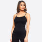 Black Women's Solid Seamless Camisole