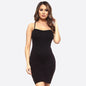 Women's Solid Seamless Tank Top Slip Dress