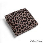 Leopard Print ComfyLuxe Pillow Cover.