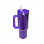 40oz Rainbow Sublimation Double Wall Stainless Steel Vacuum Tumbler With Handle